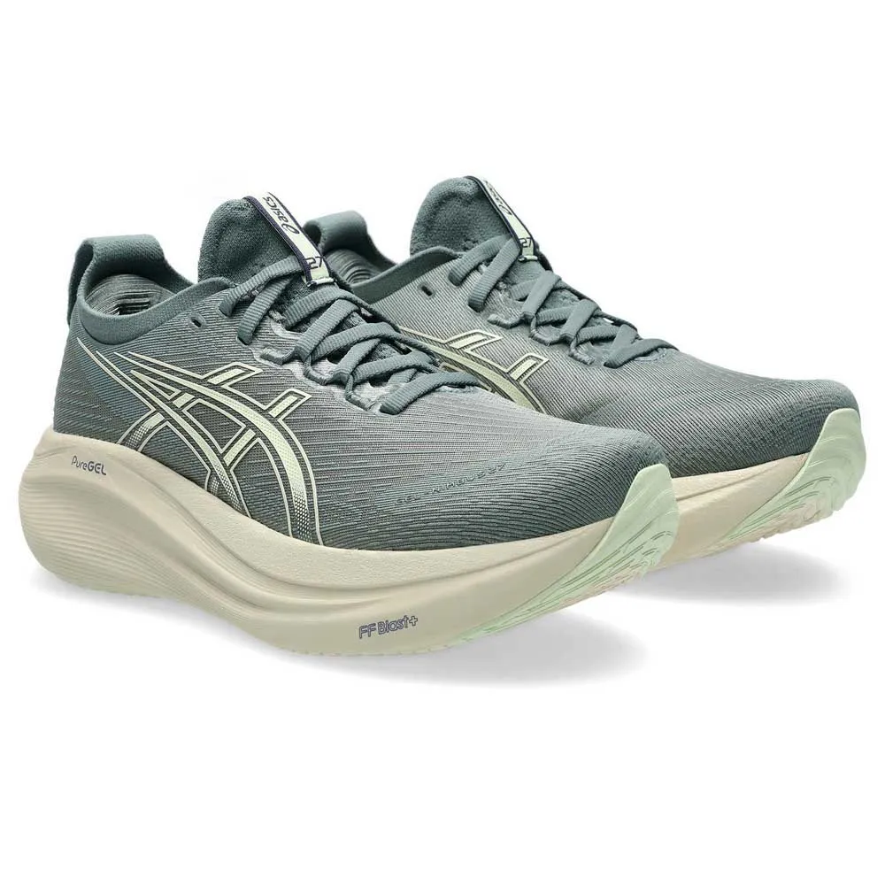 Беговые кроссовки Asics Gel Nimbus 27, серый — фото 4