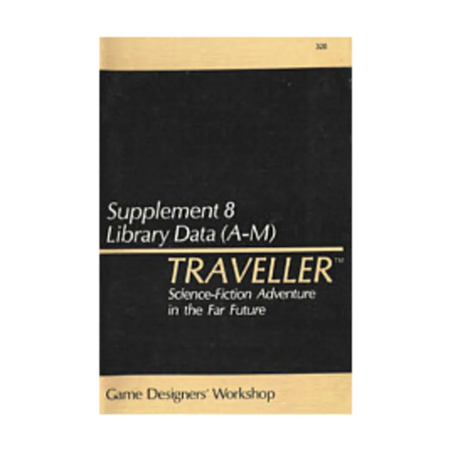 

Supplement #8 - Library Data (A-M), Traveller - Supplements (GDW), мягкая обложка