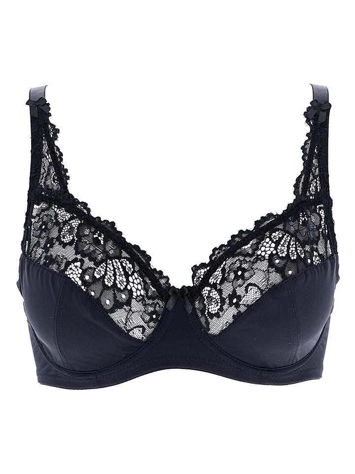 

COTONELLA Бюстгальтер на косточках, черный