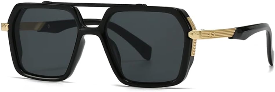 

Солнцезащитные очки с защитой UV400 | Двойная перемычка, большая оправа, градиентные линзы | для женщин и мужчин, для занятий спортом на открытом воздухе и вождения DSVIGF, Multi