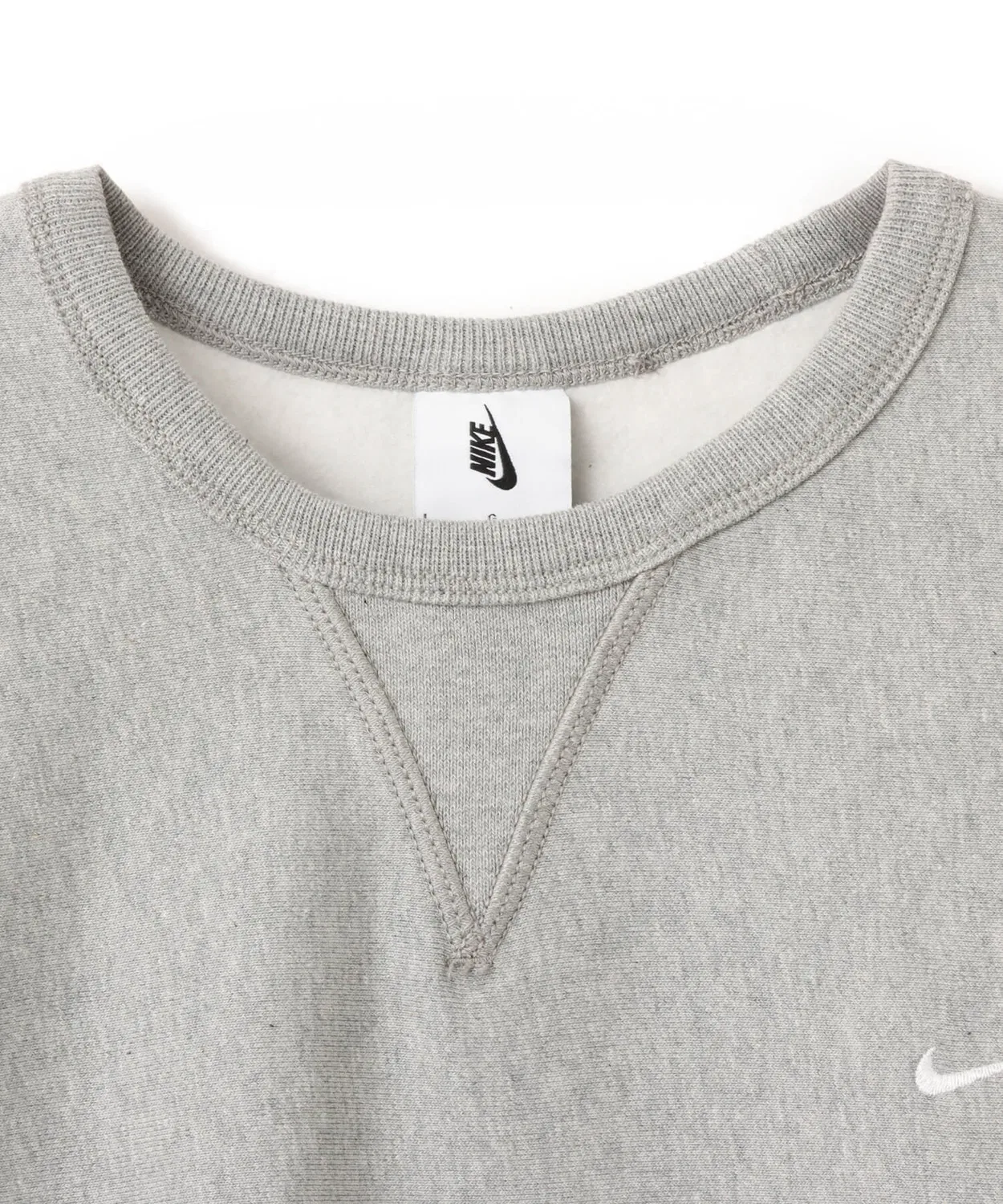 Свитшот Nike NL Solo Swoosh с длинным рукавом, зелёный — фото 3