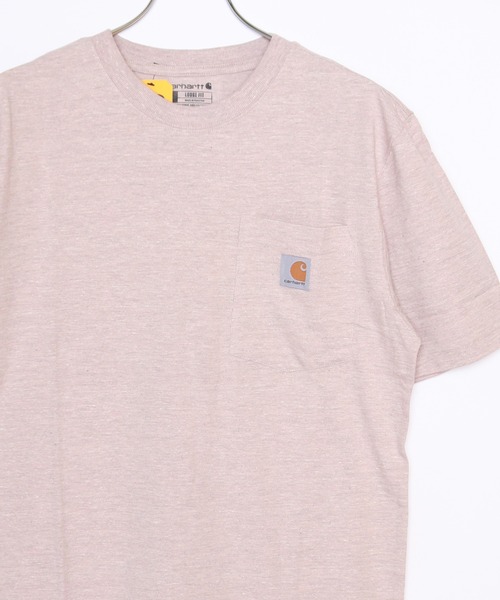 

Футболка с коротким рукавом, карманом и нашивкой Carhartt, серый