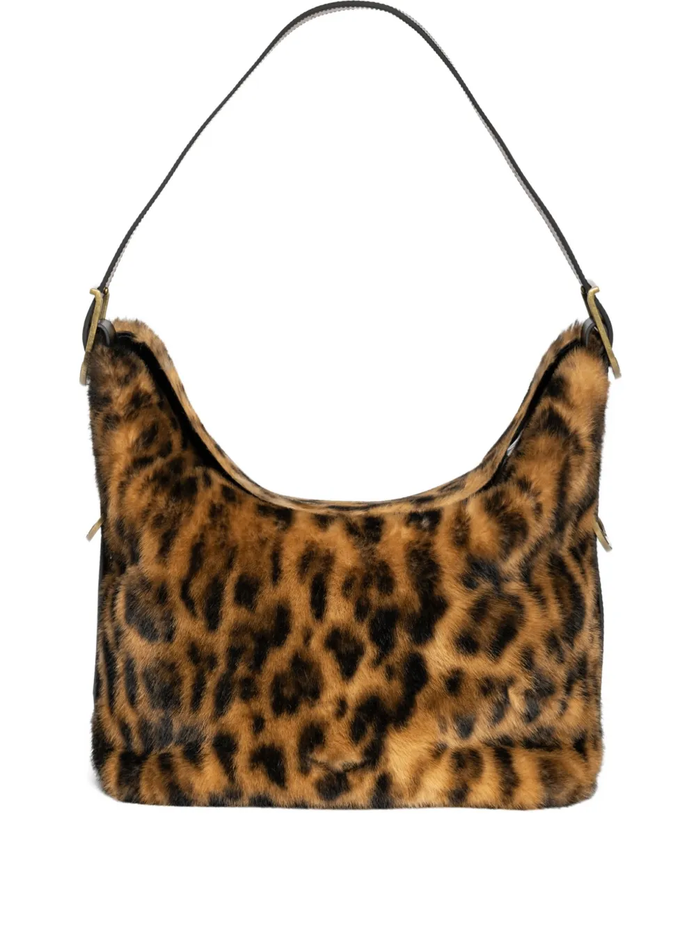 

Сумка на плечо с леопардовым принтом Zadig&Voltaire, коричневый