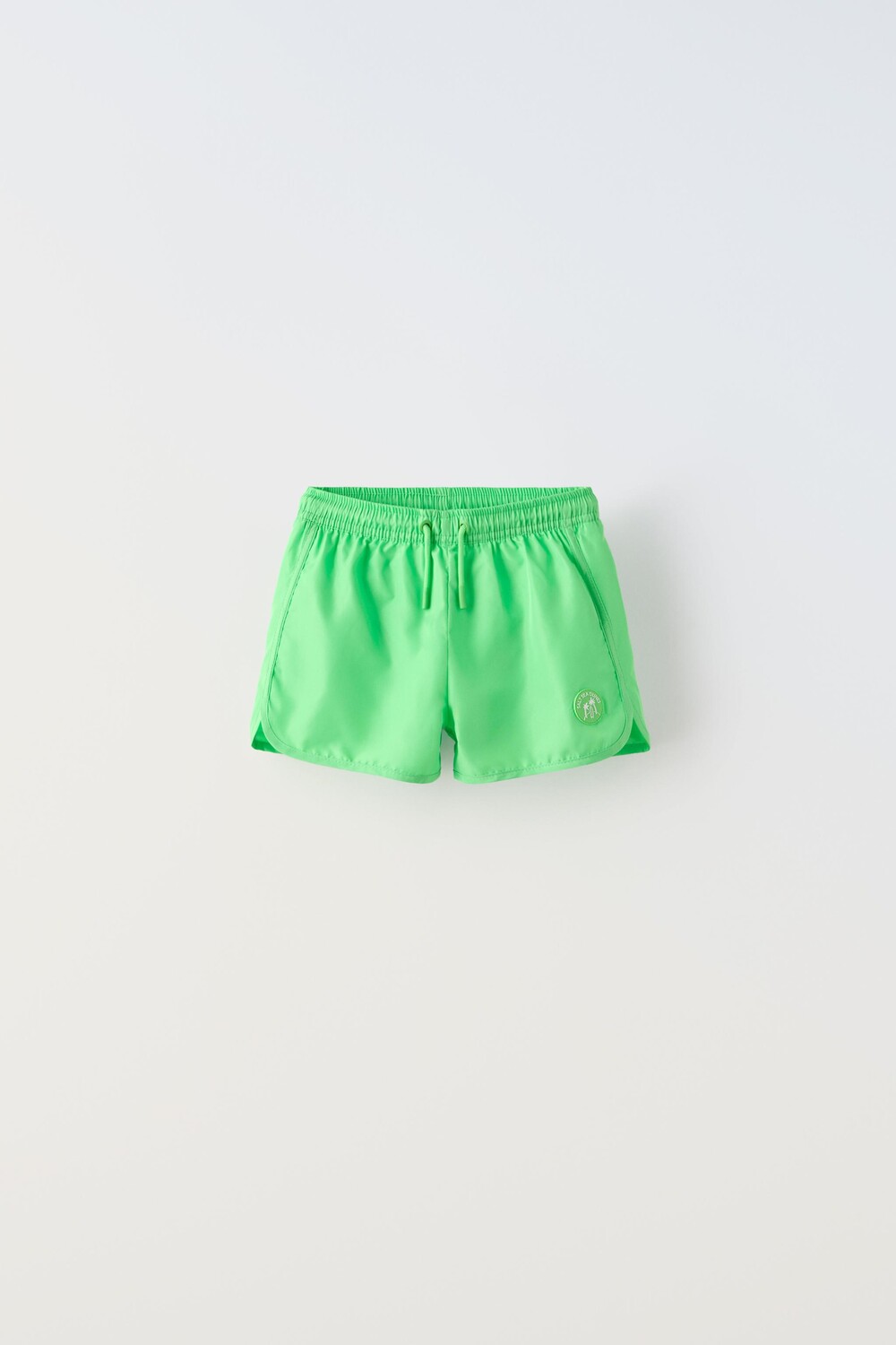 

6-14 лет/быстросохнущие шорты для плавания ZARA, зеленый