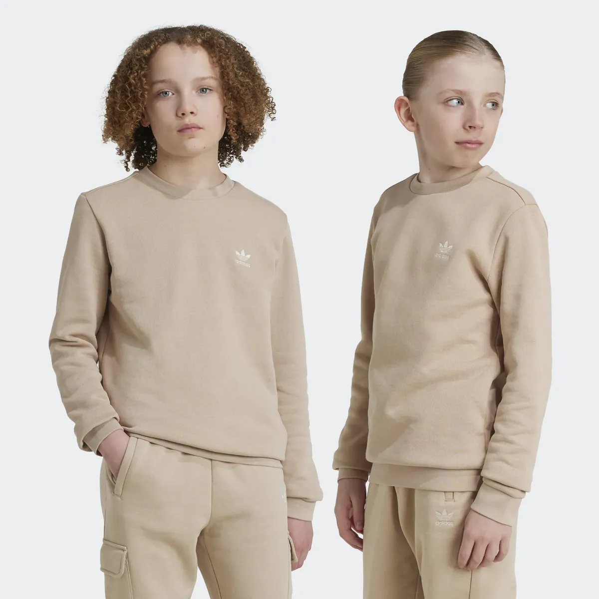 

Толстовка Adidas Originals "CREW", бежевый