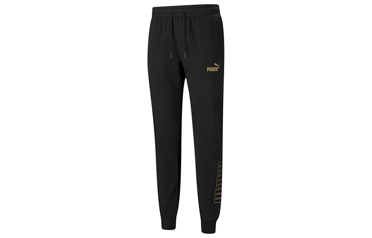 

Мужские трикотажные спортивные штаны Puma, цвет Black