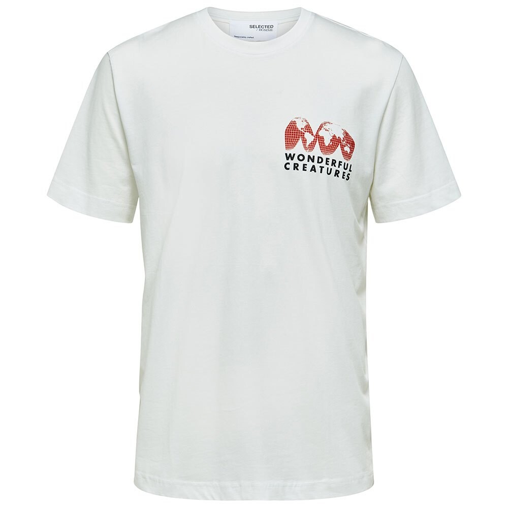 

Футболка Selected Relaxed Joey Short Sleeve O Neck, белый
