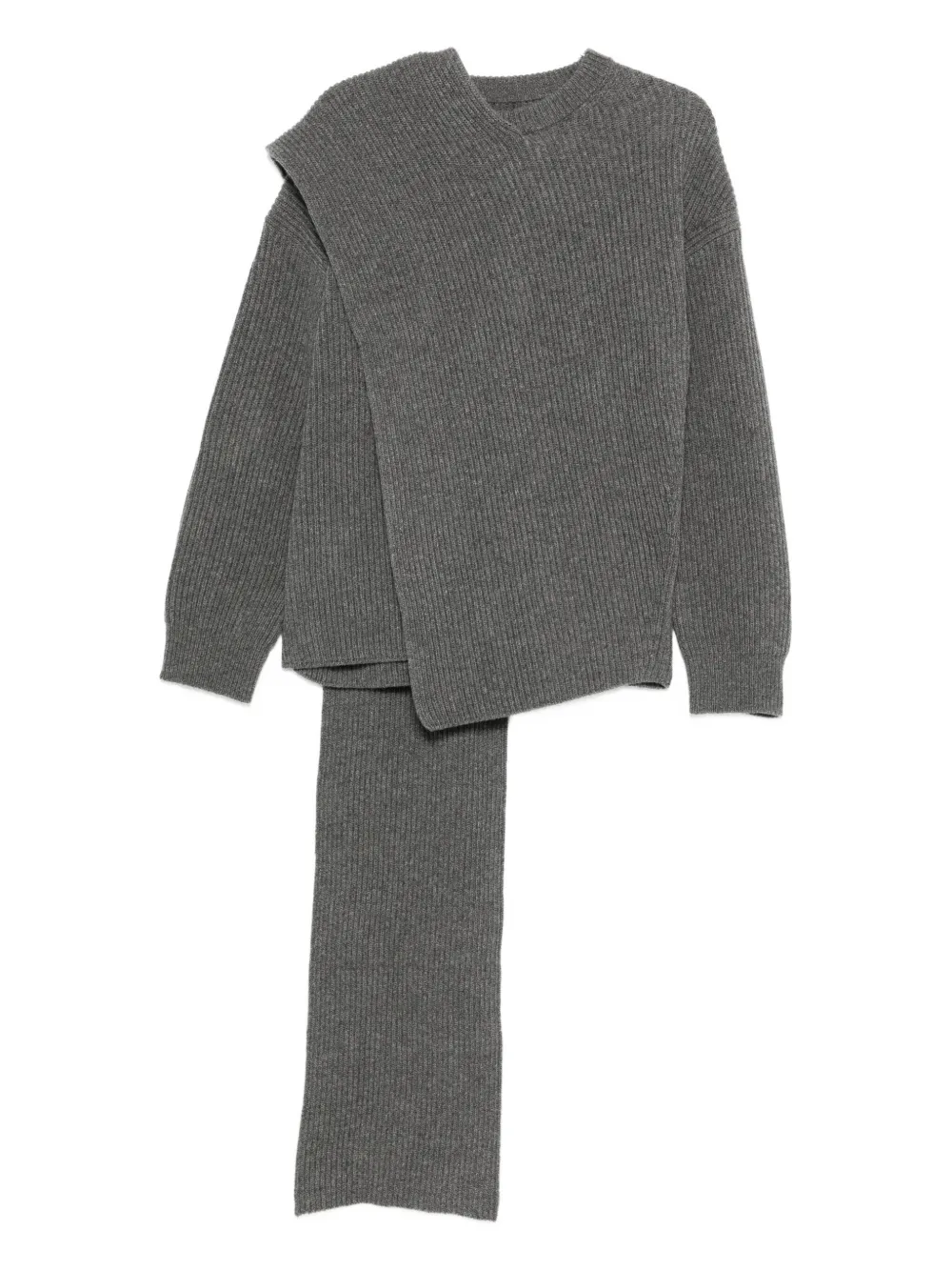 

Шерстяной свитер JIL SANDER, серый