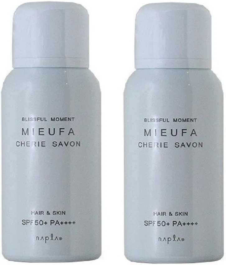 Спрей для загара Napra Mifa Fragrance UV, 80 г, набор 2 шт, аромат Cherry Savon Napla