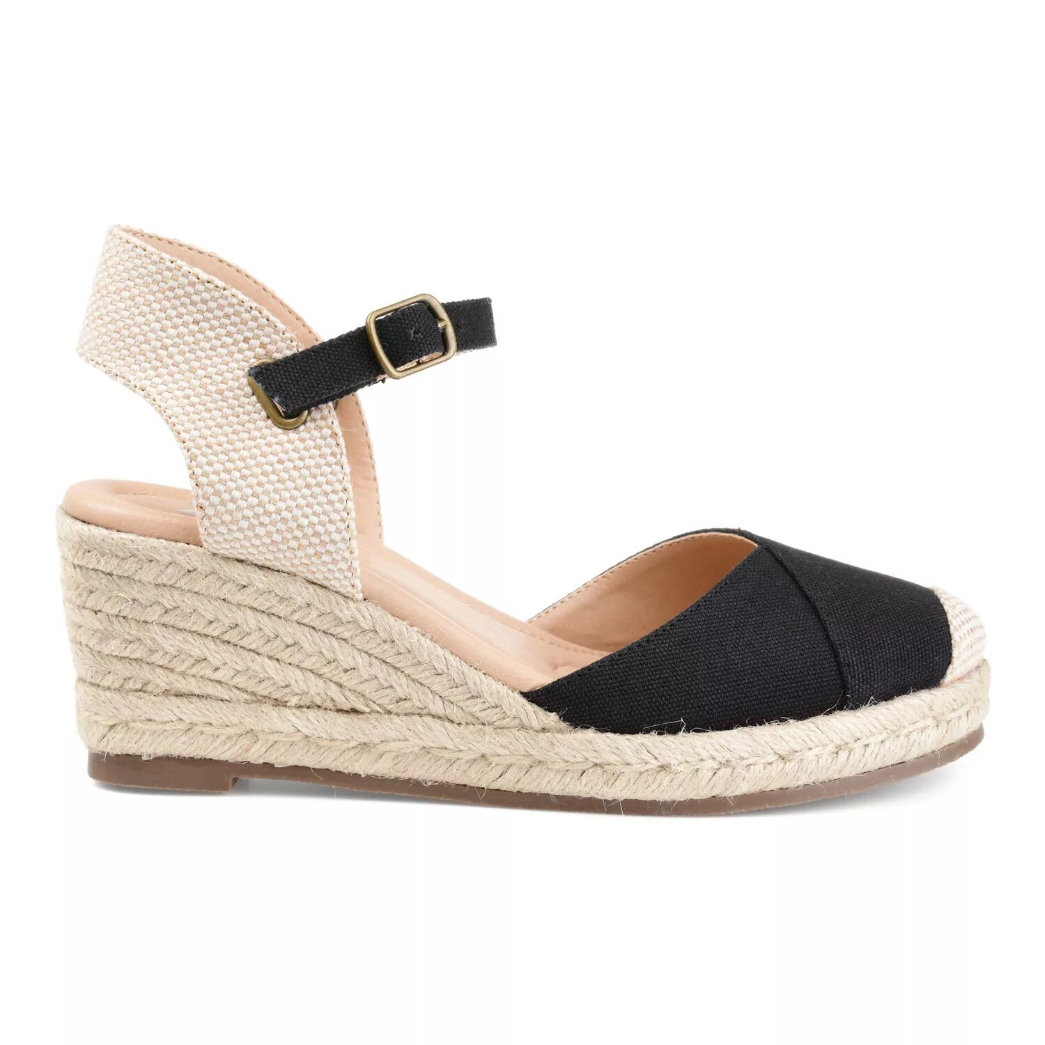 

Женские туфли на танкетке Journee Collection Ashlyn Journee Collection, черный