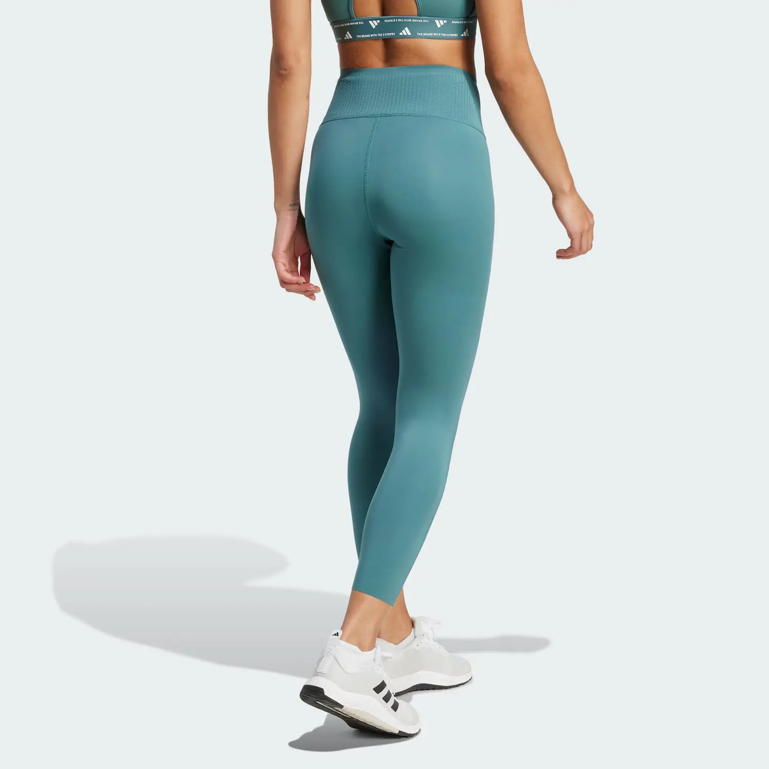 Эссеншиалс спортивные штаны женские Adidas, нежно-голубой — фото 4