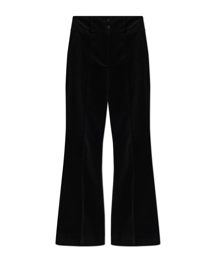 

Вельветовые брюки седьмые Allsaints, черный
