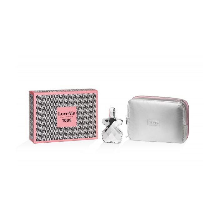 

Туалетная вода унисекс Estuche LoveMe The Silver EDP Tous, EDP 90 ml + Neceser