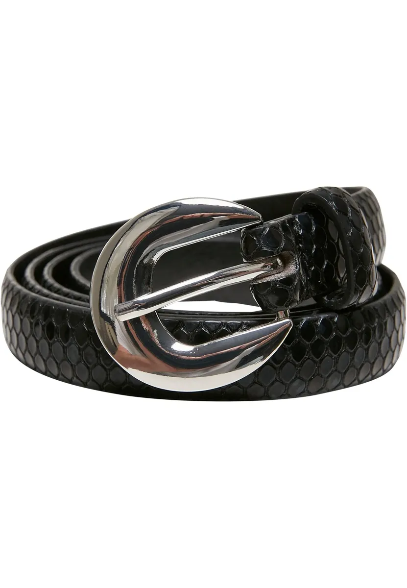 

Поясной ремень URBAN CLASSICS " Urban Classics Women's Snake Leather Ladies Belt", черный