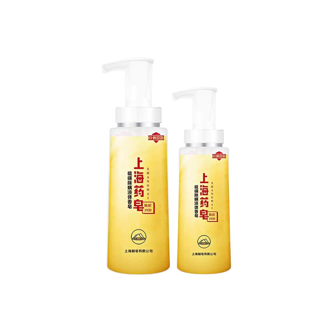 

Серная жидкость для удаления клещей гель для душа 320г/500г Shanghai medicinal soap