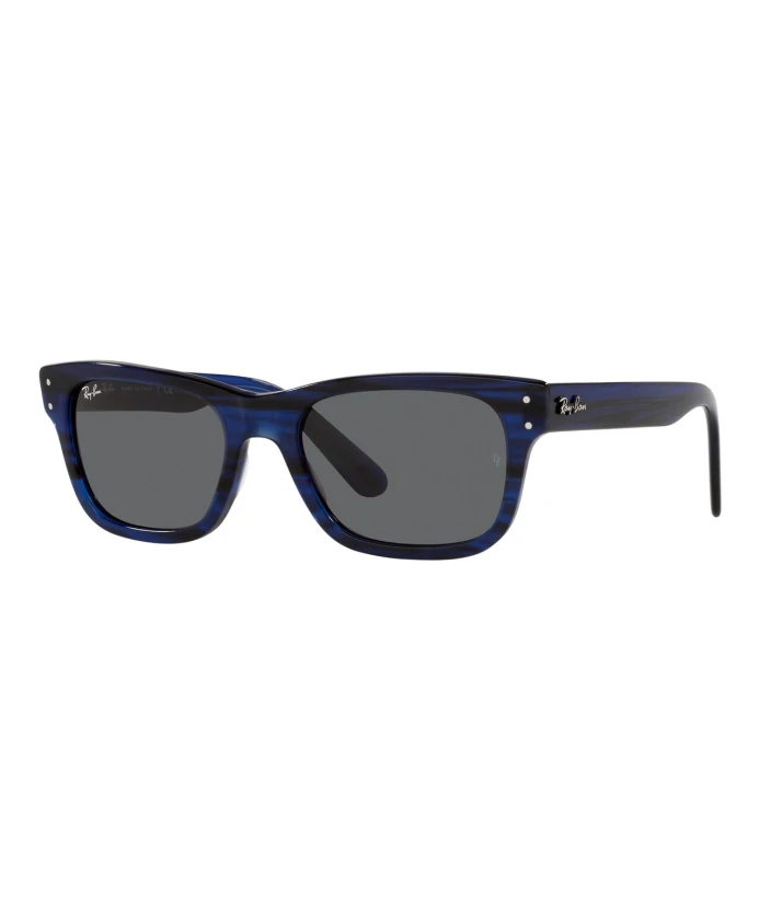 

Прямоугольные солнцезащитные очки Mr Burbank RB2283 Ray-Ban, синий
