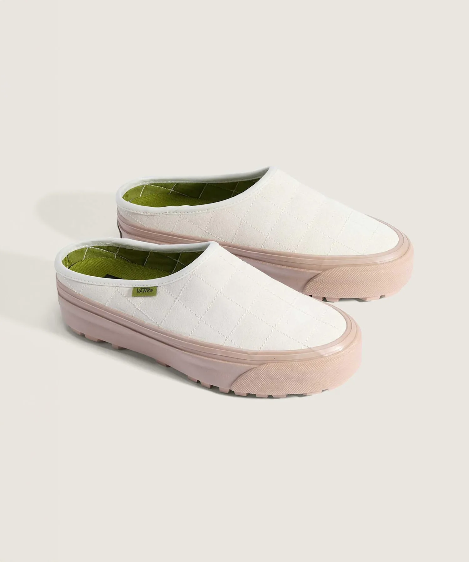 Слипоны из натуральной кожи LX Mule Style 17 VANS Premium кремовые — фото 2