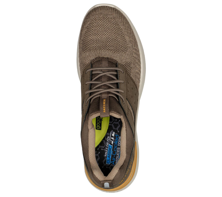SKECHERS Мужские кроссовки LATTIMORE RADIUM серо-коричневого цвета — фото 2