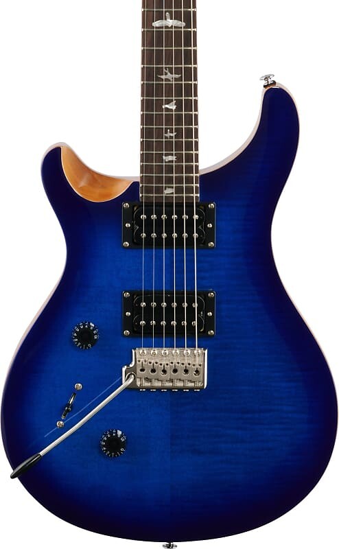 

Электрогитара PRS SE Custom 24 Lefty Electric Guitar, Faded Blue Burst w/ Gig Bag