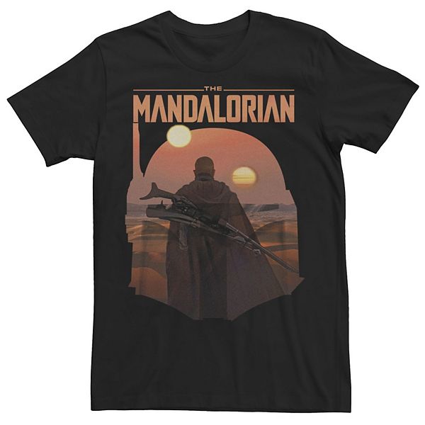 

Футболка Big & tall Star Wars: The Mandalorian Boba Fett logo fill r14 Licensed Character