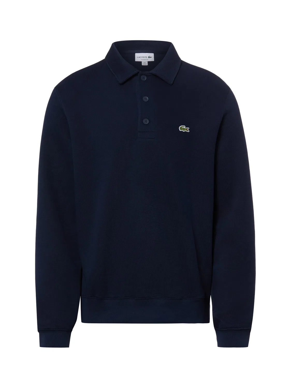 Свитшот с поло Lacoste, marine