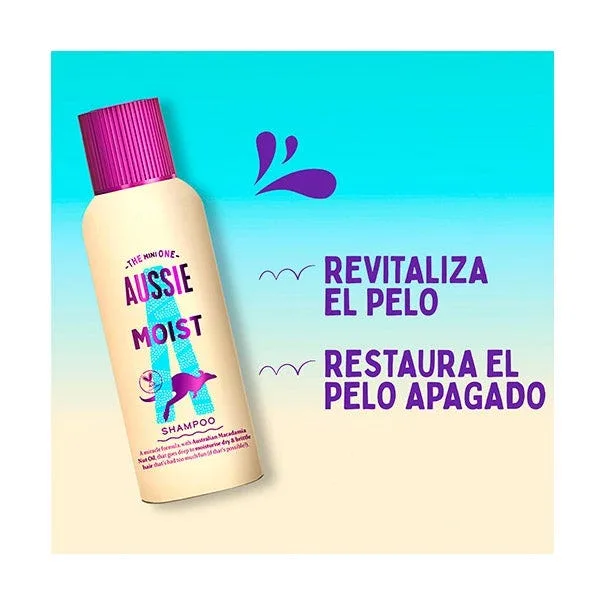 Увлажняющий шампунь, дорожный размер AUSSIE Miracle Moist 100 мл 100 мл — фото 4