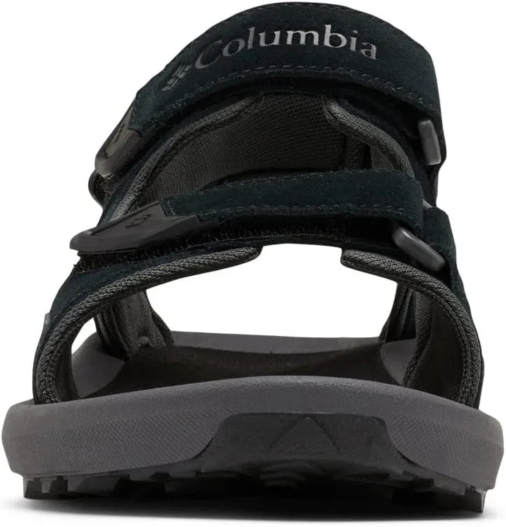 Мужские треккинговые сандалии Columbia Trailstorm Hiker с 3 ремешками, Black X Dark Grey — фото 3