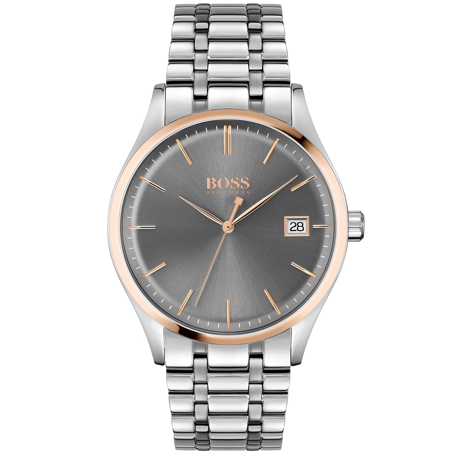 

Серебряные мужские часы Hugo Boss