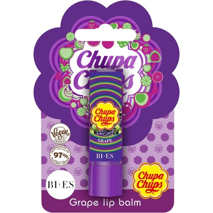 

Натуральный бальзам для губ Chupa Chups Grapes для детей 1 шт Uroda