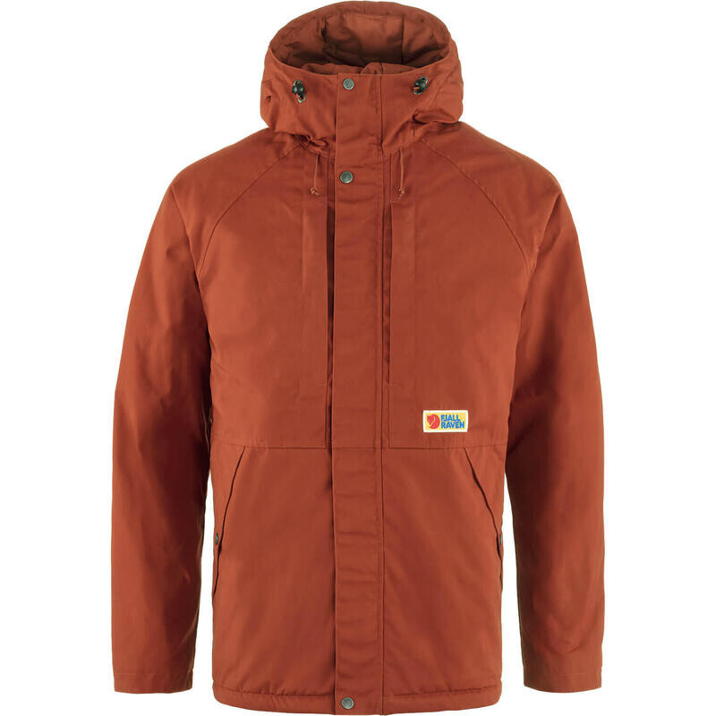 

Зимняя куртка Fjallraven, цвет vitaminorange/schwarz