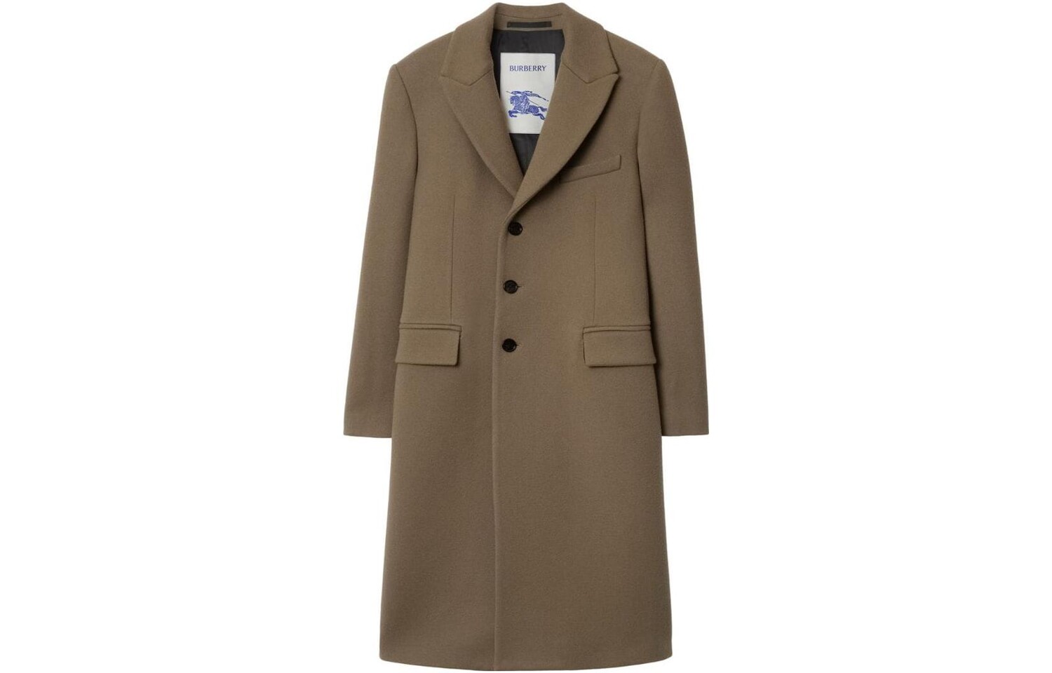

Пальто мужское серо-коричневый Burberry