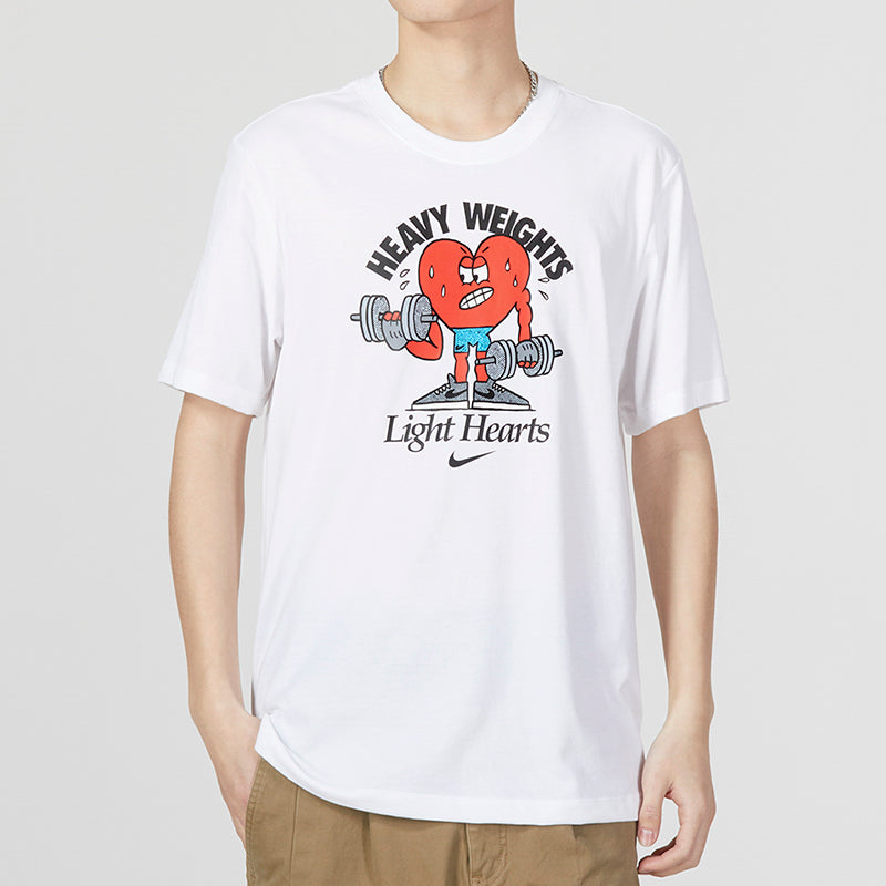 Футболка Nike Dri-FIT Humor Tee DZ2744-100, белый — фото 3