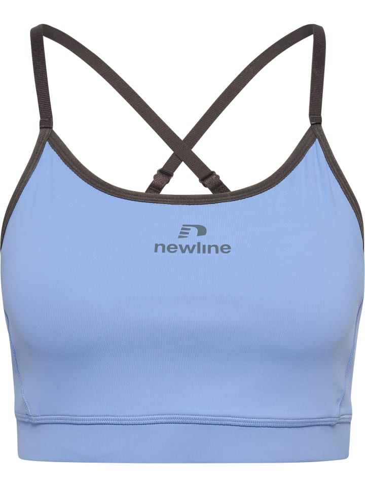 

Спортивный бюстгальтер Newline Sports Bra Reflektierend Logo Nwlaugusta Laufen Damen, цвет LAVENDER LUSTRE