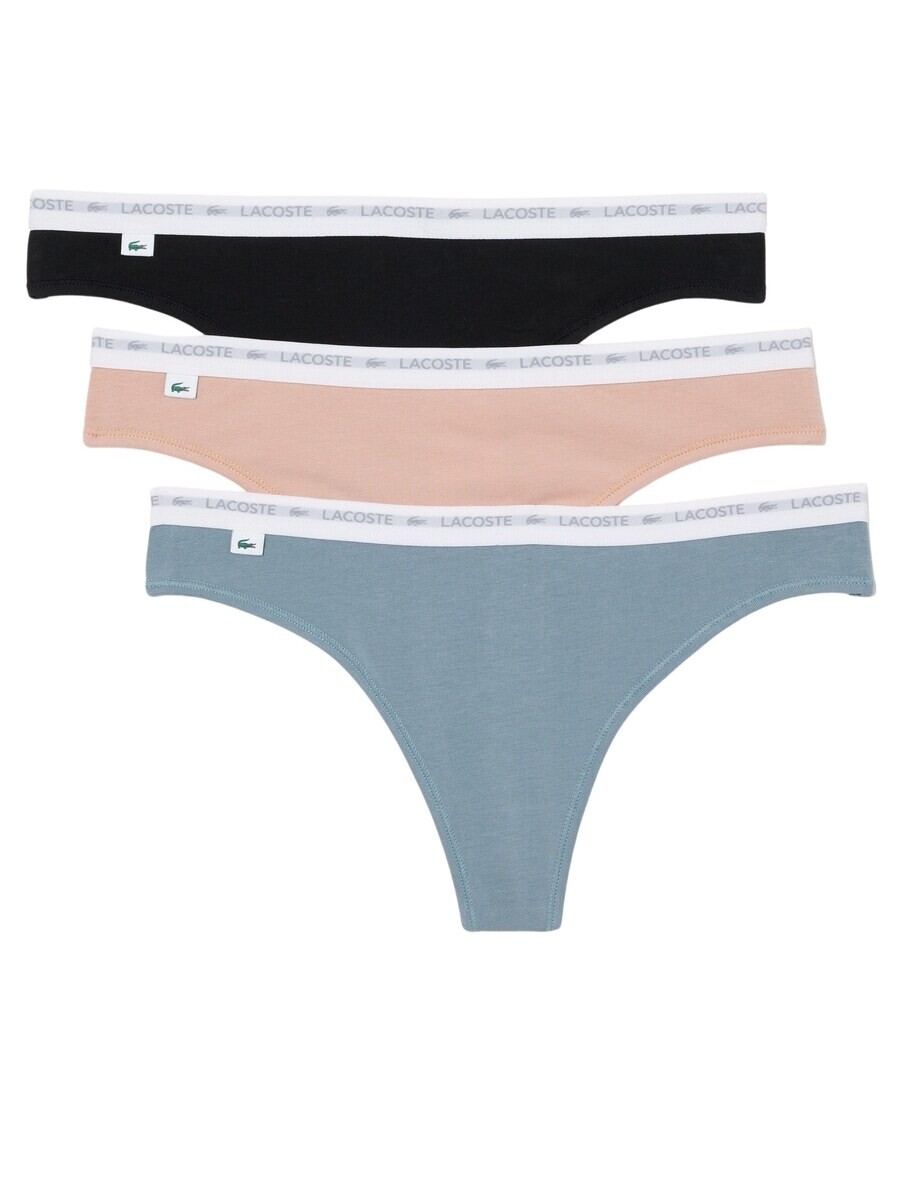 

Стринги Lacoste, цвет Opal/Powder/Black