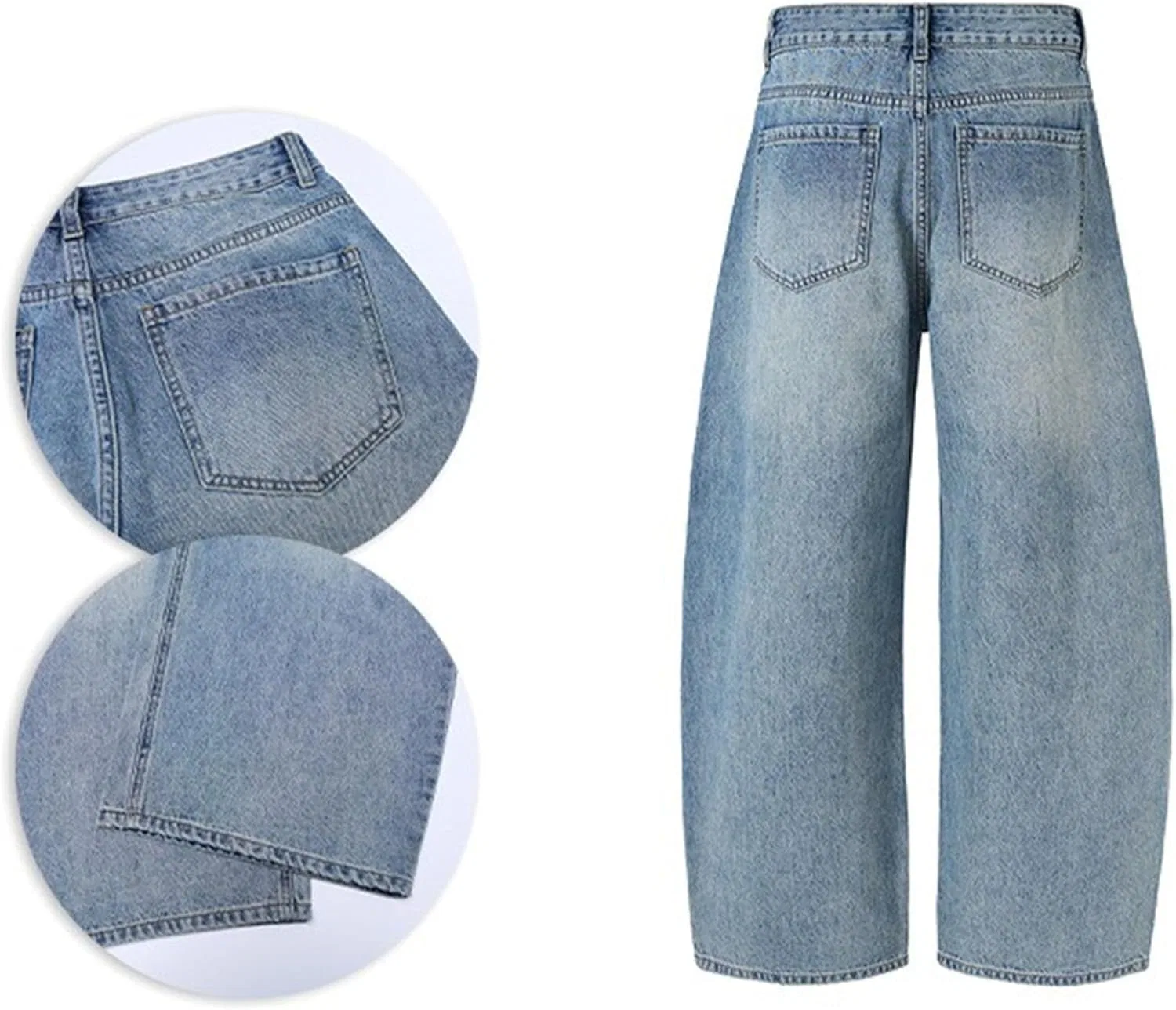 Джинсы Slim Fit Flare Jeans Light Blue 2 — фото 3