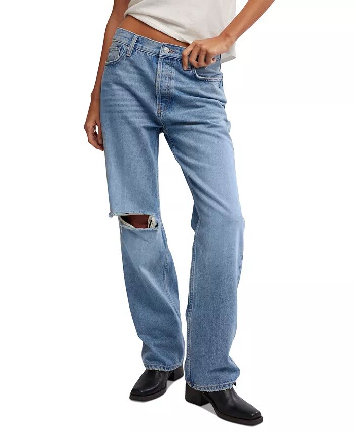 

Женские джинсы Holly Bootcut Free People, синий