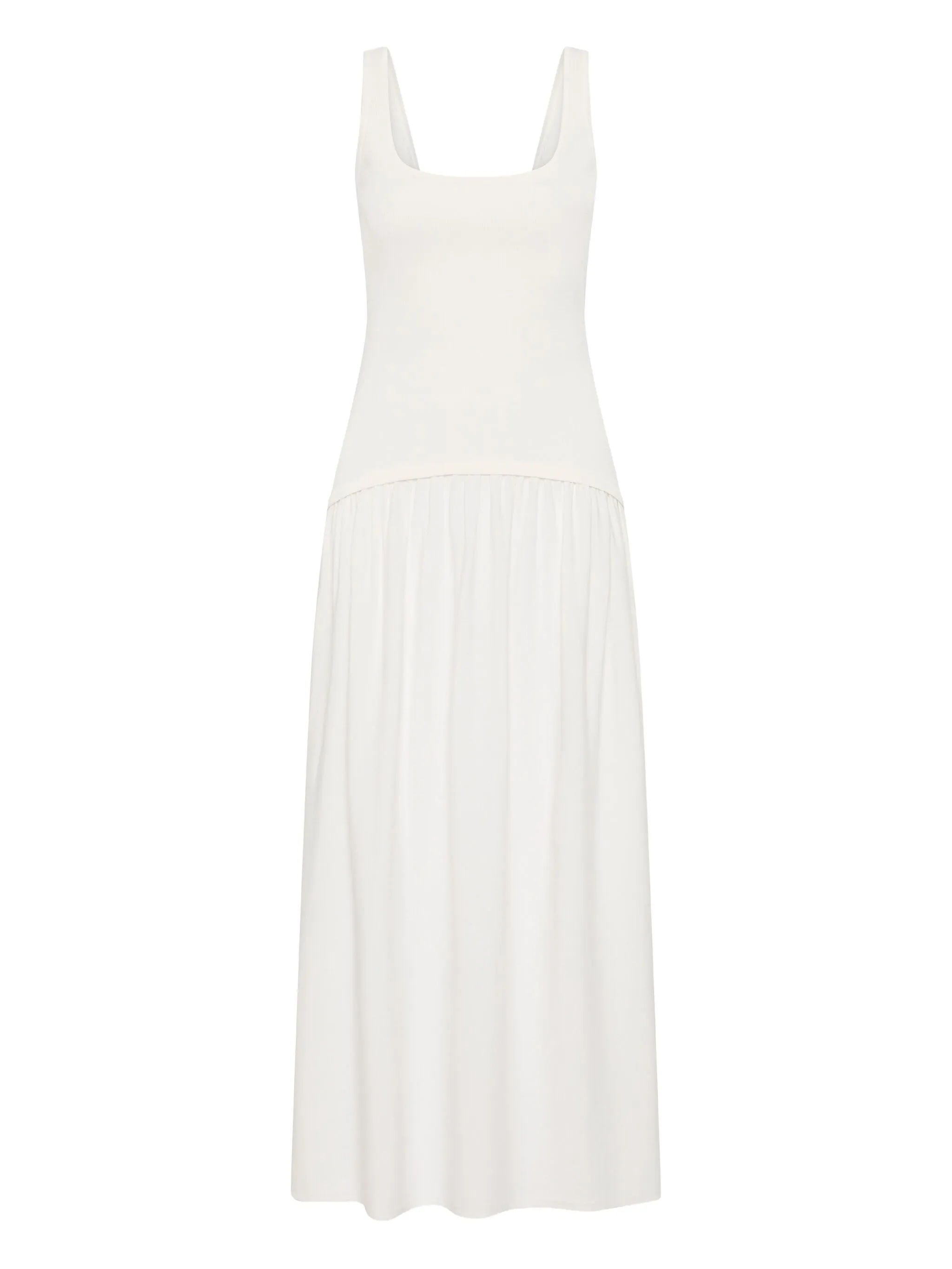 

Платье мини kristen с квадратным вырезом Rebecca Vallance, белый