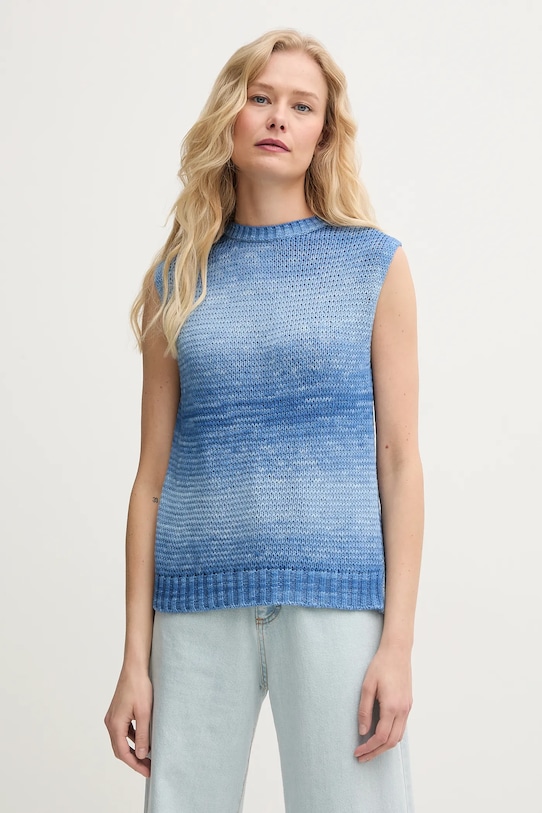 

Хлопковый свитер United Colors Of Benetton, синий