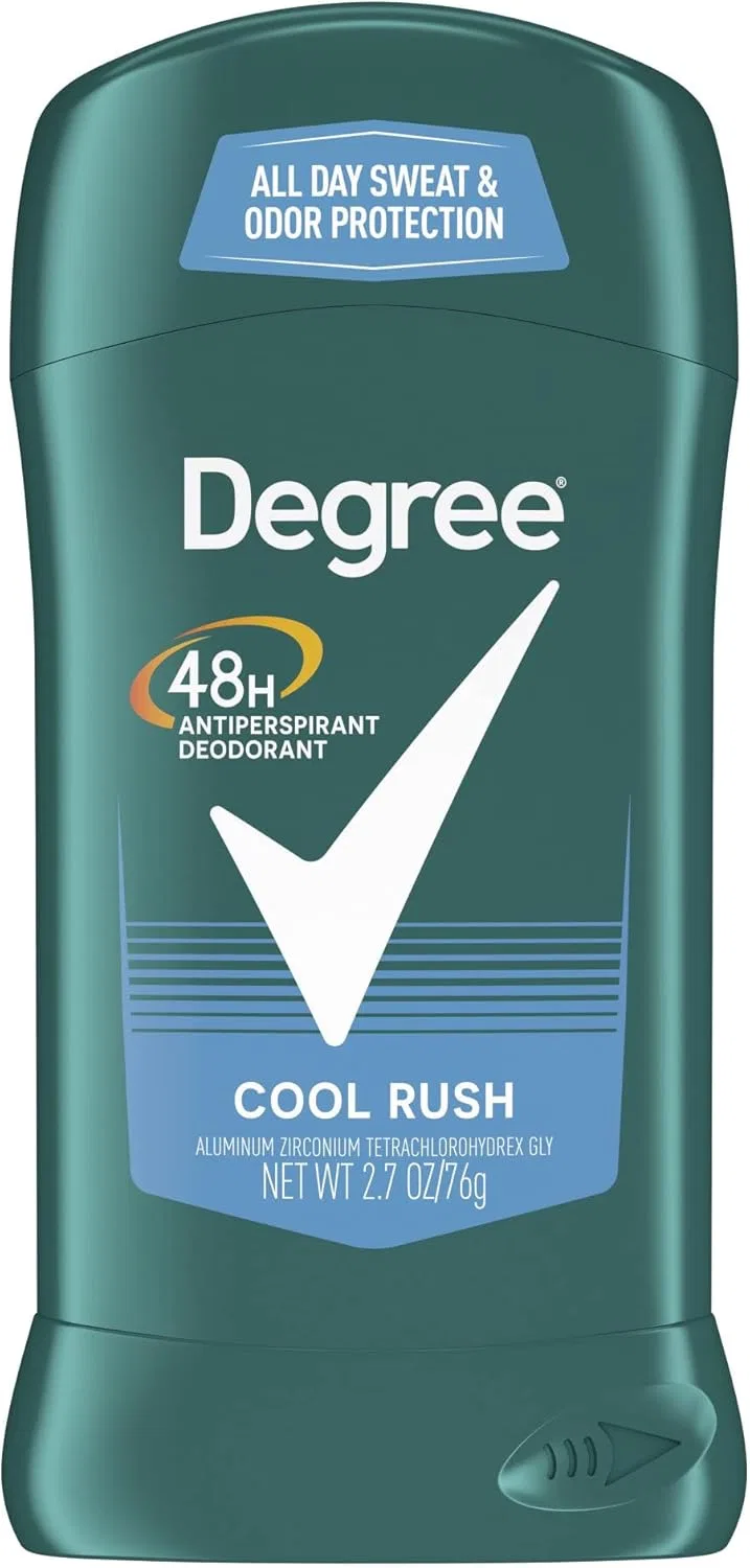 Мужской дезодорант-антиперспирант Degree Cool Rush (2 шт. по 76 г) Degree