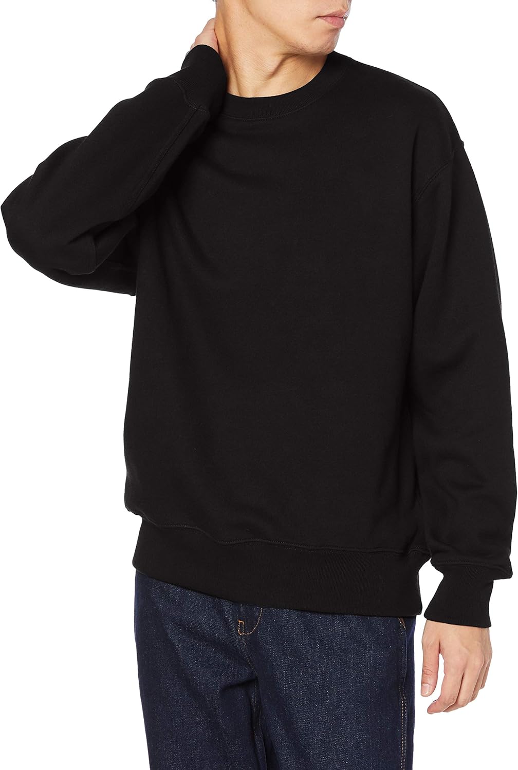 

Мужская толстовка United Athle 576901 из плотной ткани весом 12,7 унций с круглым вырезом и ворсистой подкладкой, черный