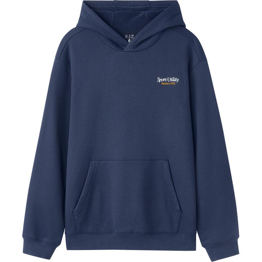 

Skechers Толстовка Sports Alliance Series мужская navy blue, Синий, Skechers Толстовка Sports Alliance Series мужская navy blue