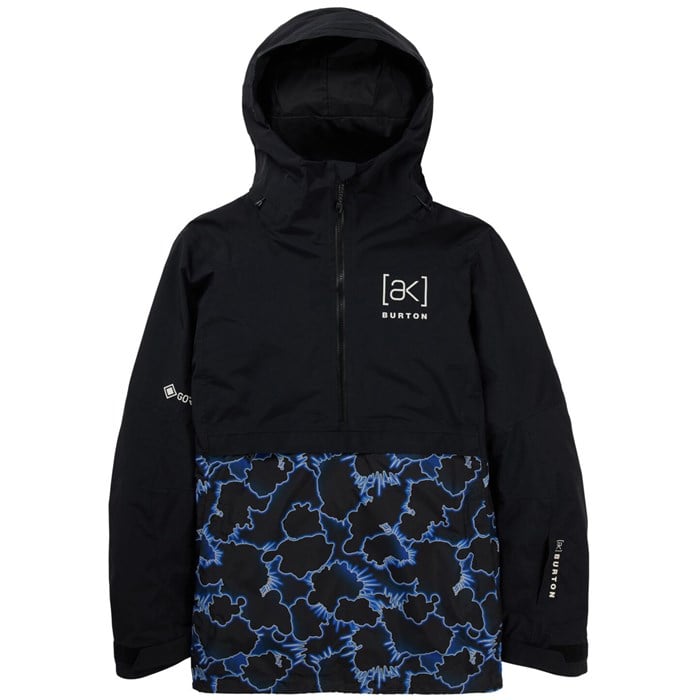 

Анорак Ak kimmy gore-tex 2л - женский Burton, True Black/Glow