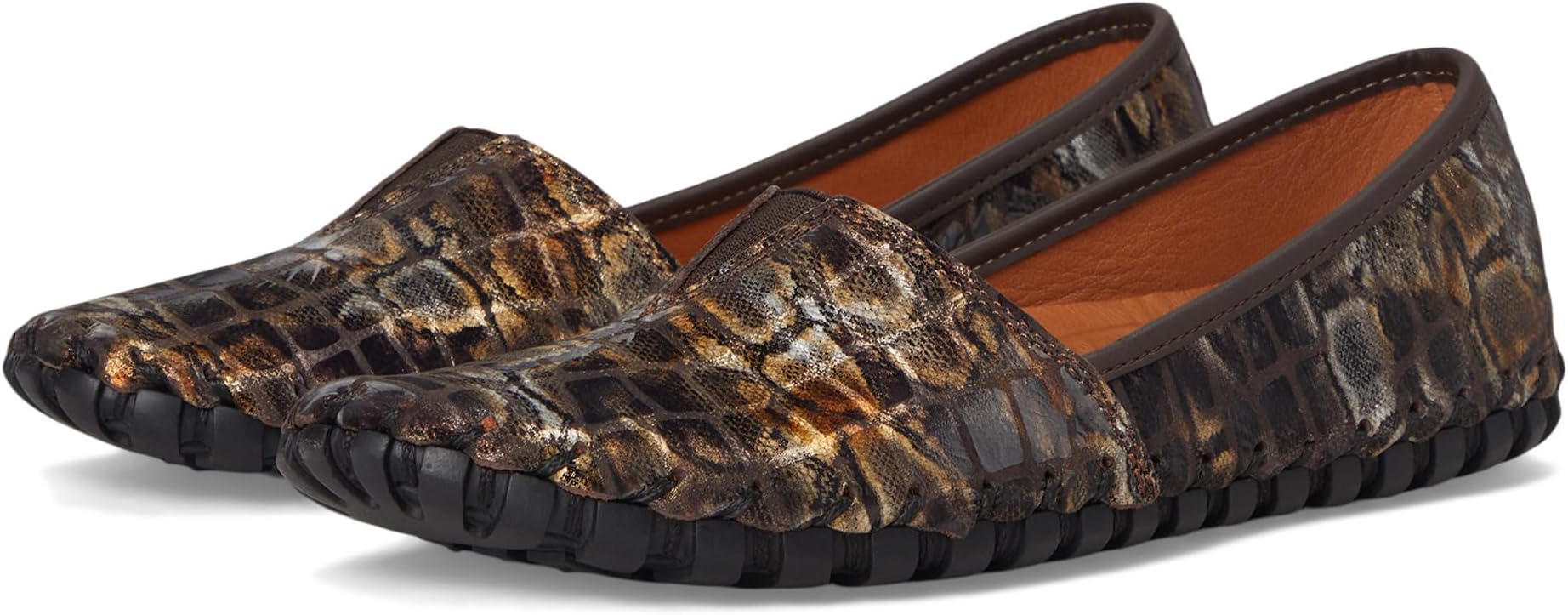 Лоферы Spring Step Kathaleta-spice, цвет Dark Brown Multi