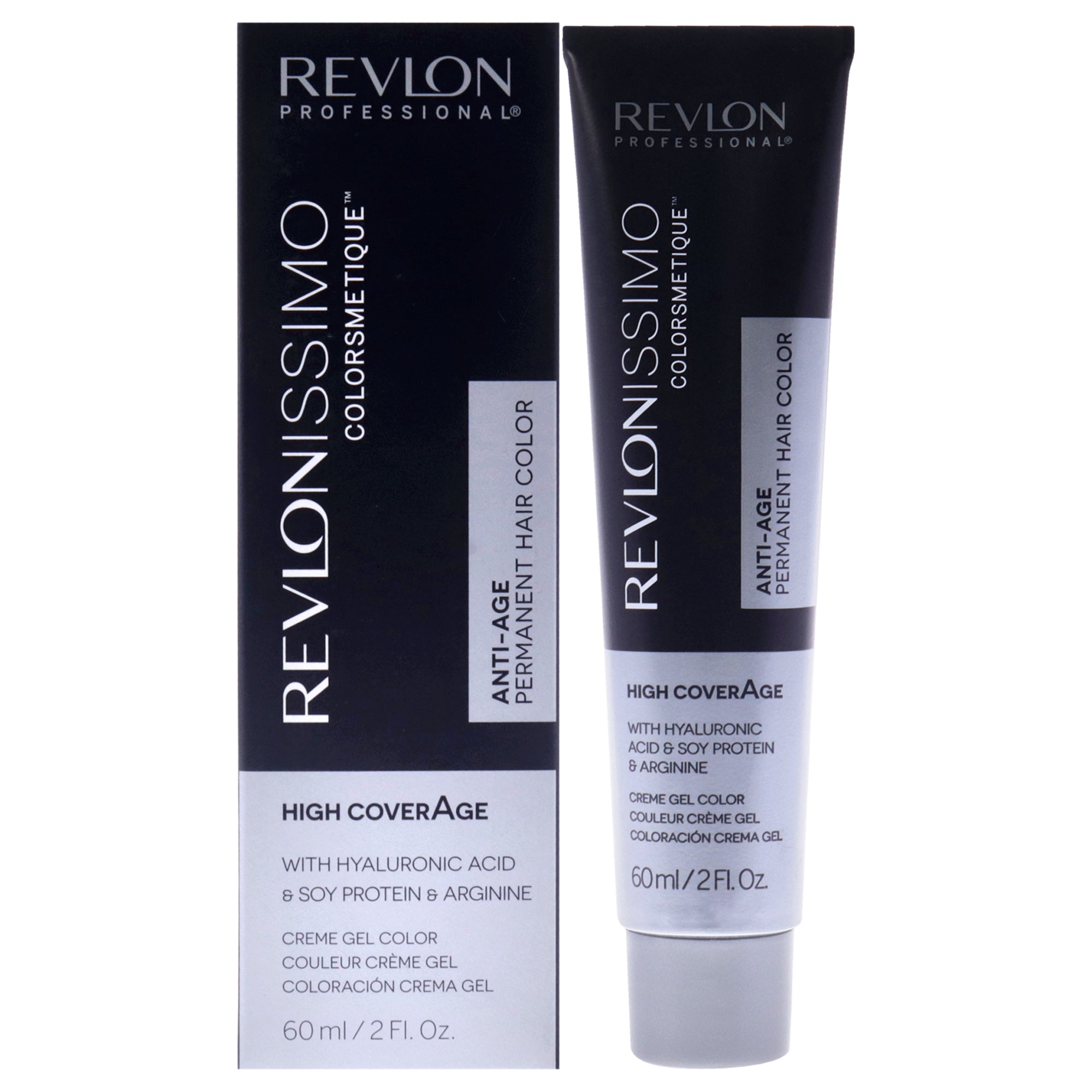 

Краска для волос Revlonissimo Colorsmetique High Coverage - 741 Натуральный каштановый блонд от Revlon, подходит как для мужчин, так и для женщин - 2 унции, прозрачный