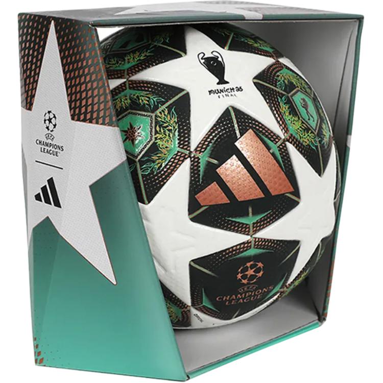 

Adidas Размер 5 футбольный бесшовный термосварной унисекс белый зеленый