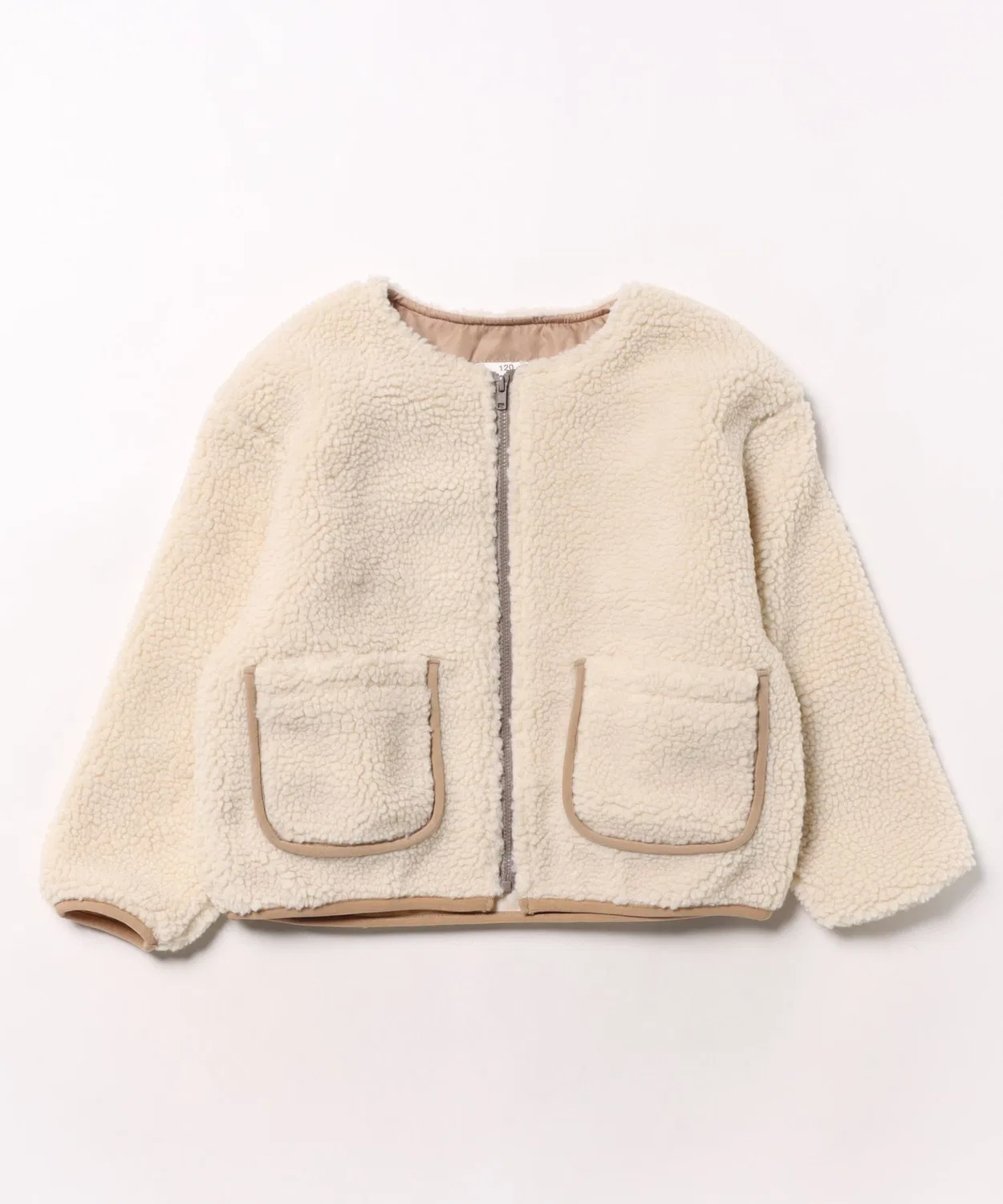 Детская куртка из искусственного меха SiShuNon Kids зелёная — фото 3