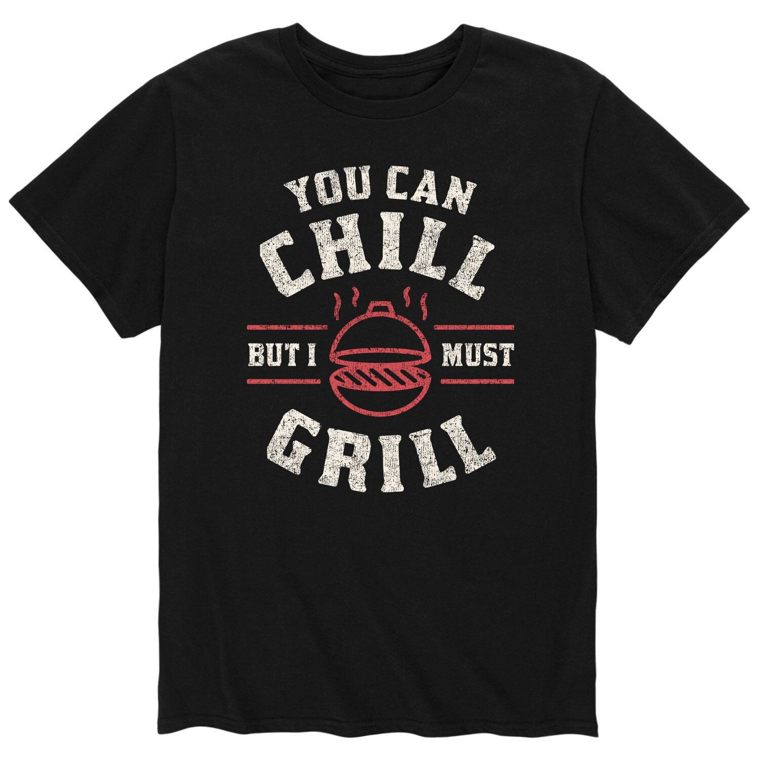 

Мужская футболка You Can Chill But I Must Grill Licensed Character