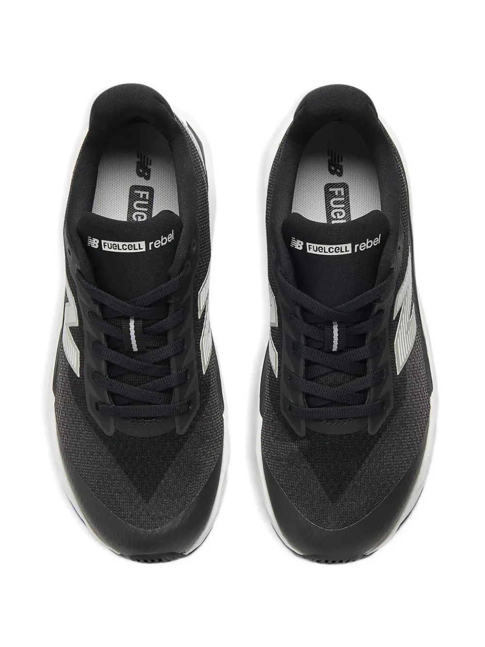 Кроссовки fuelcell rebellace-up с логотипом New Balance Kids, черный — фото 4