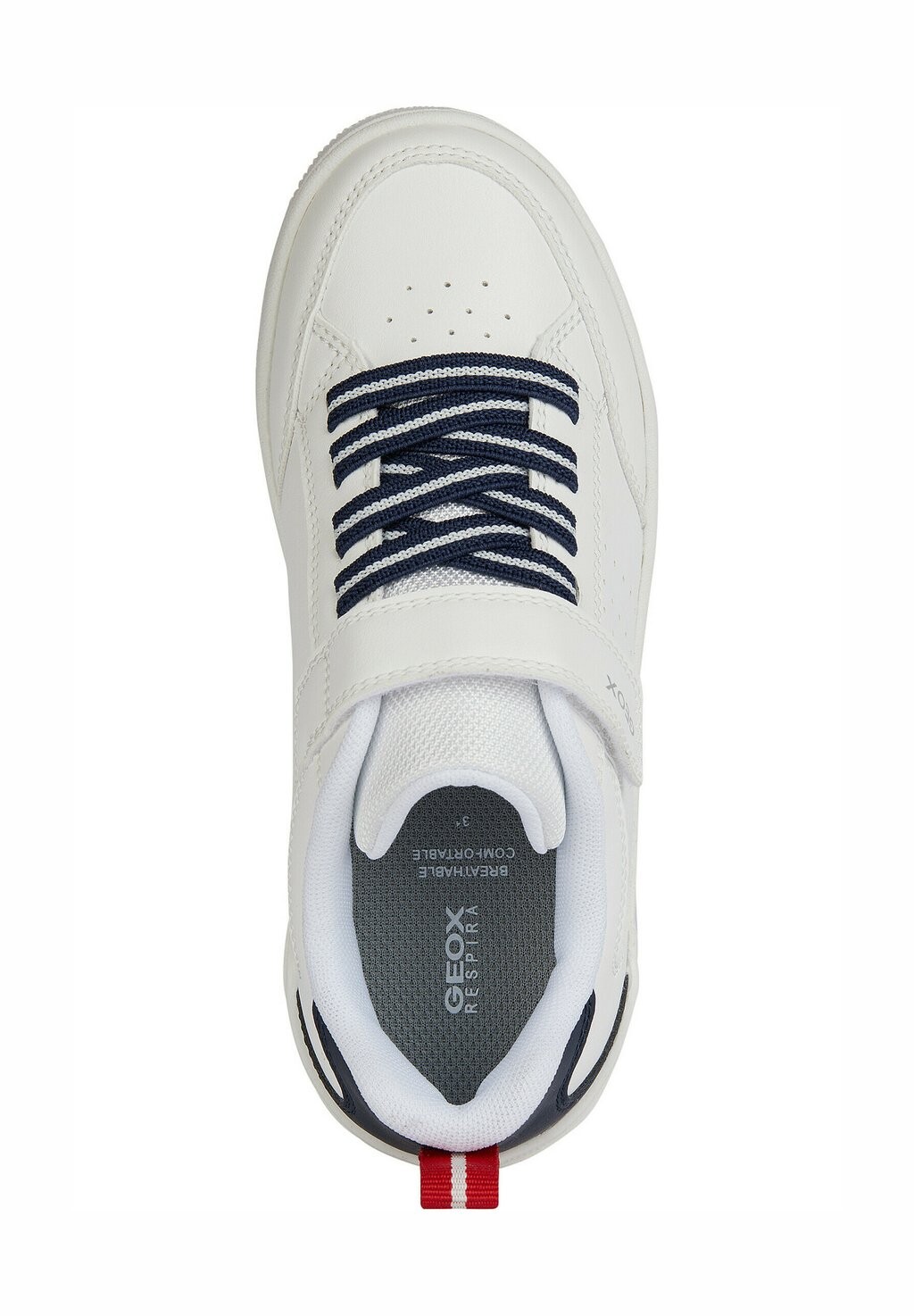 Кроссовки низкие WASHIBA Geox, цвет white navy — фото 3