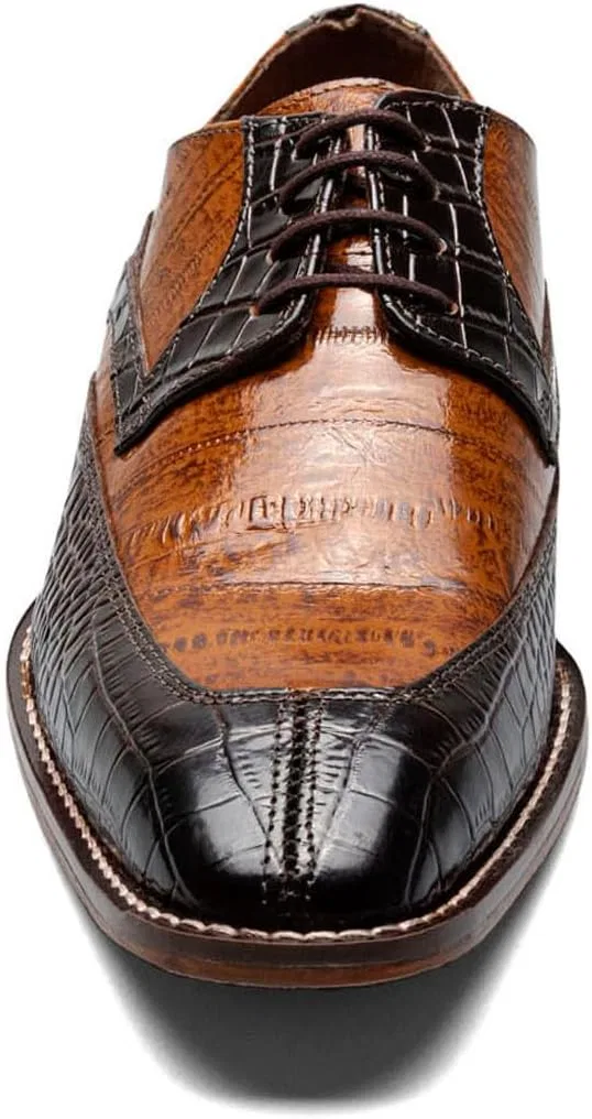 Мужские оксфорды Stacy Adams Trubiano Moc Toe, Brown Multi — фото 4